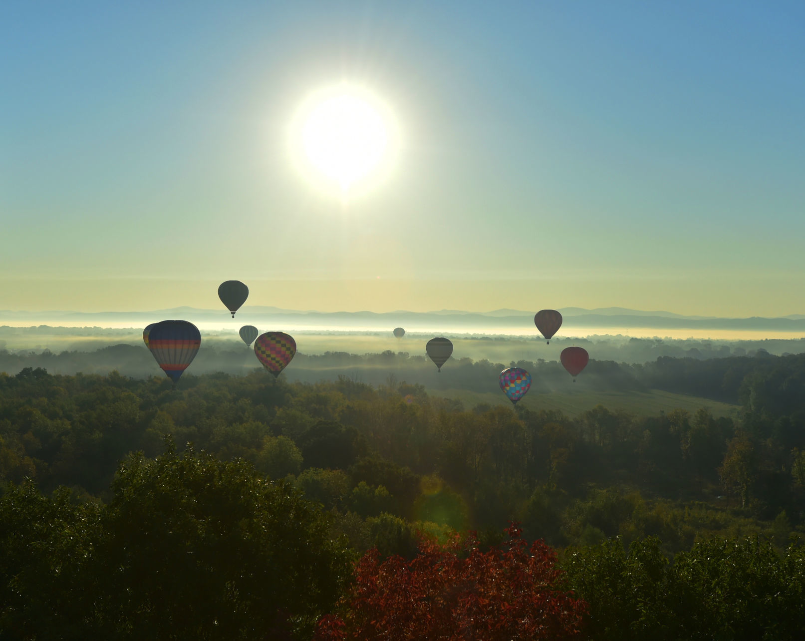 Adirondack Balloon Festival, Saturday morning launch